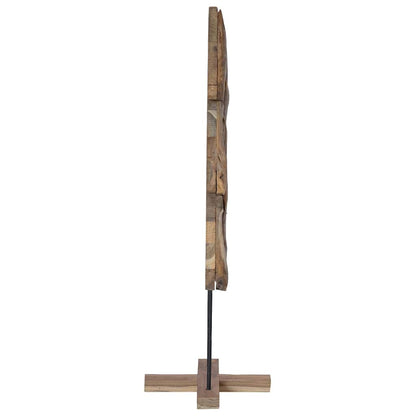 Albero di Natale Marrone 121 cm Legno massello di teak | homemem39