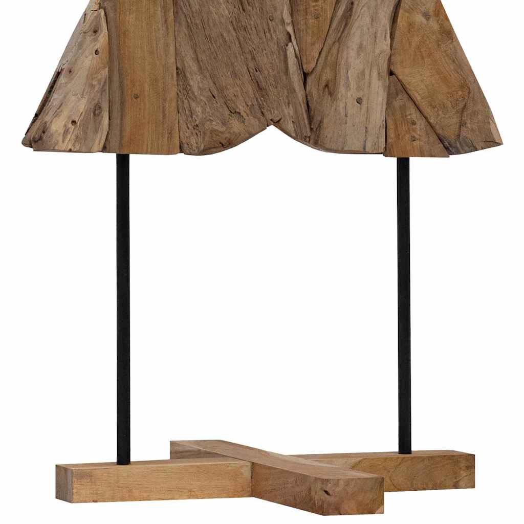 Albero di Natale Marrone 151 cm Legno massello di teak | homemem39