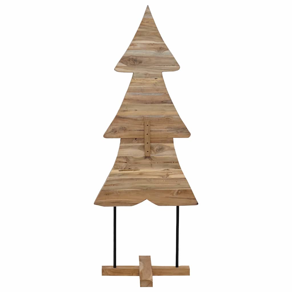 Albero di Natale Marrone 151 cm Legno massello di teak | homemem39