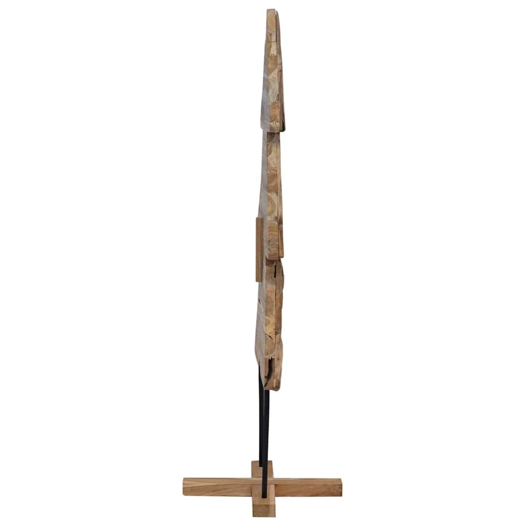 Albero di Natale Marrone 151 cm Legno massello di teak | homemem39