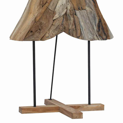 Albero di Natale Marrone 181,5 cm Legno massello di teak | homemem39