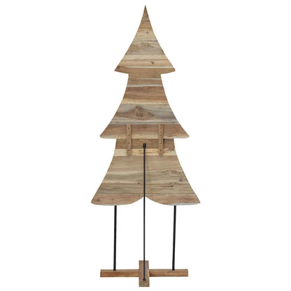 Albero di Natale Marrone 181,5 cm Legno massello di teak | homemem39
