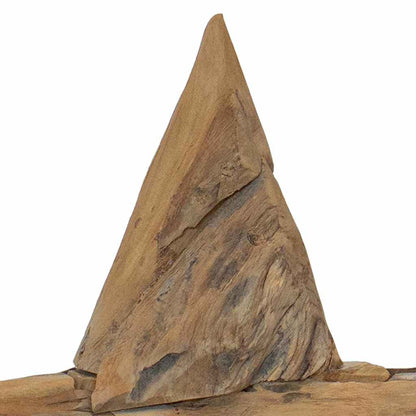 Stella di Natale Marrone 45 x 5 x 60 cm Legno di teak solido