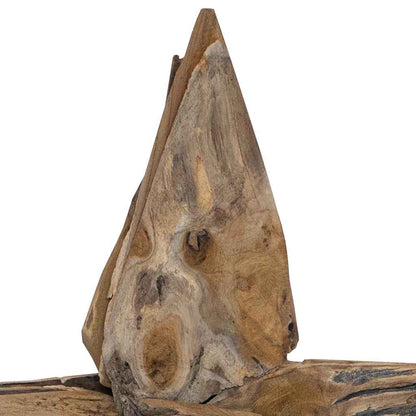 Stella di Natale Marrone 60 x 5 x 75 cm Legno di teak solido