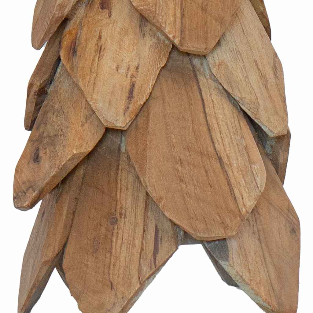 Albero di Natale Marrone 51 cm Legno massello di teak | homemem39