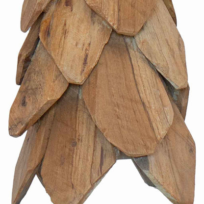 Albero di Natale Marrone 51 cm Legno massello di teak | homemem39