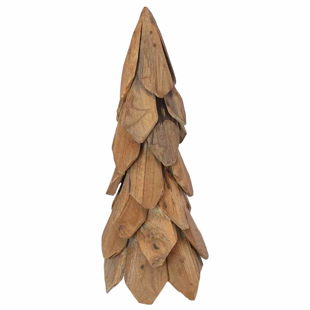 Albero di Natale Marrone 51 cm Legno massello di teak | homemem39