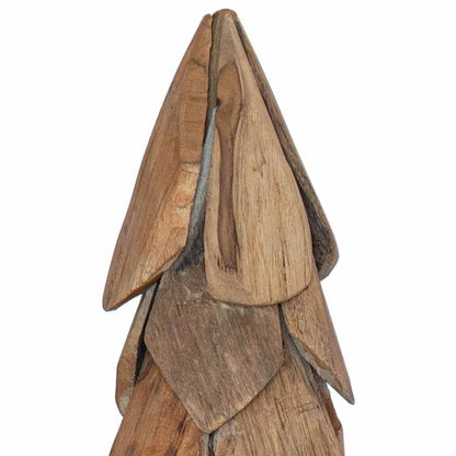 Albero di Natale Marrone 80 cm Legno massello di teak | homemem39