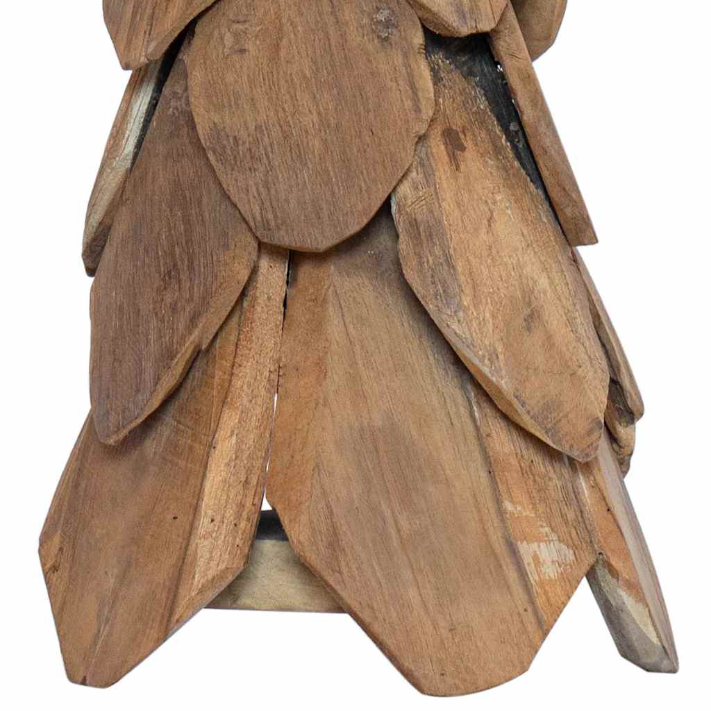 Albero di Natale Marrone 80 cm Legno massello di teak | homemem39