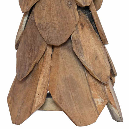 Albero di Natale Marrone 80 cm Legno massello di teak | homemem39
