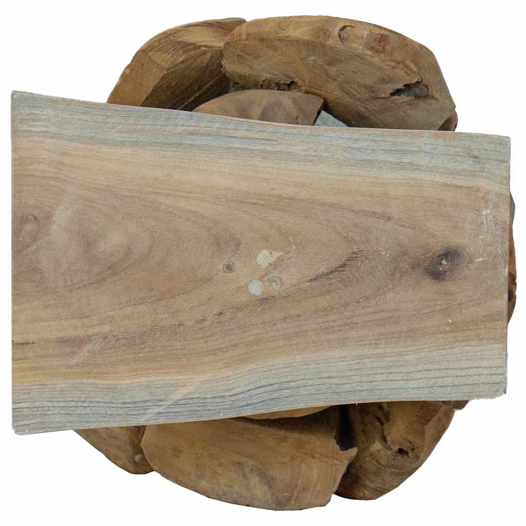 Albero di Natale Marrone 61 cm Legno massello di teak | homemem39