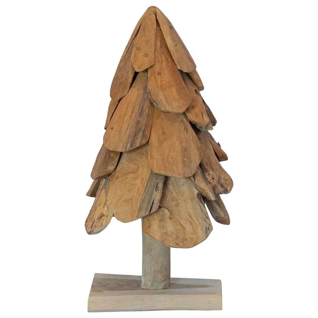 Albero di Natale Marrone 61 cm Legno massello di teak | homemem39