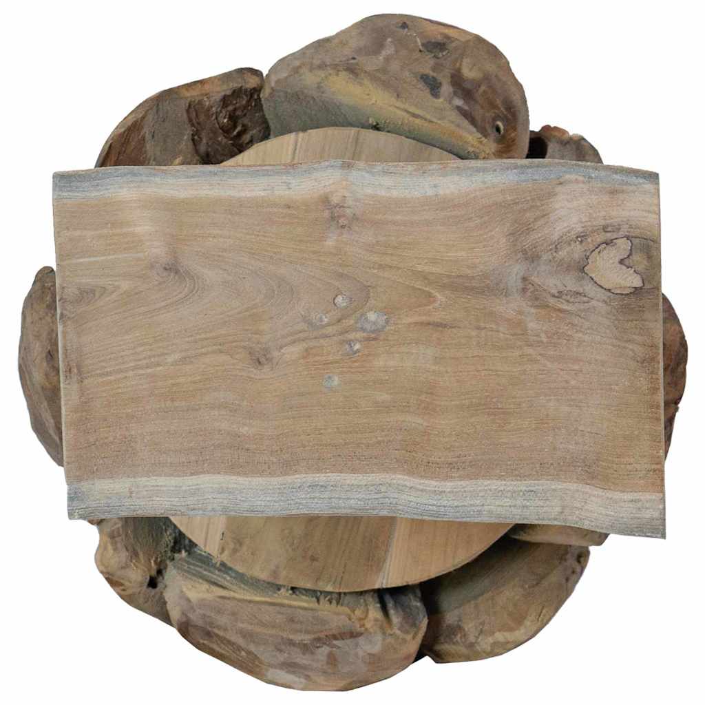 Albero di Natale Marrone 91 cm Legno massello di teak | homemem39