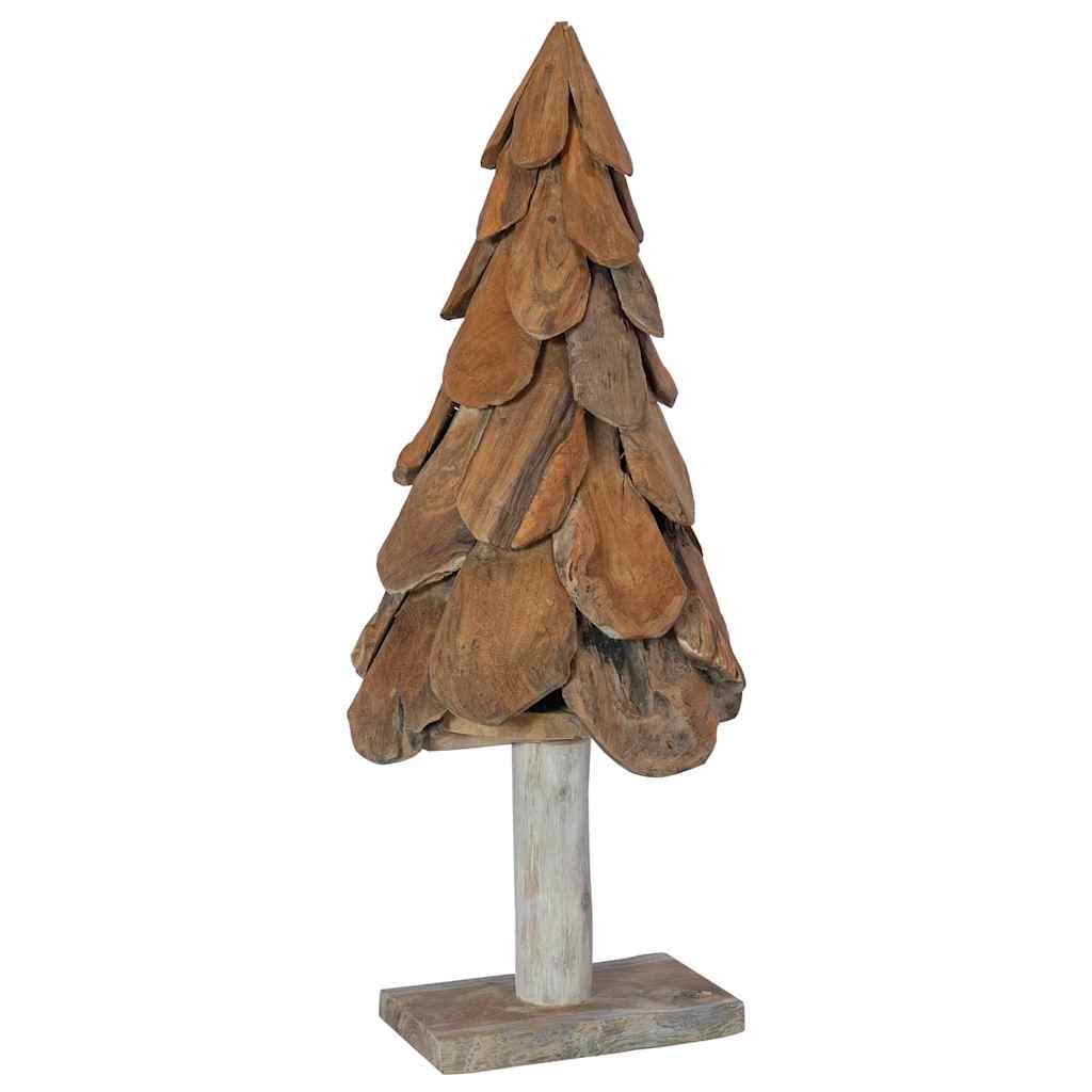 Albero di Natale Marrone 91 cm Legno massello di teak | homemem39