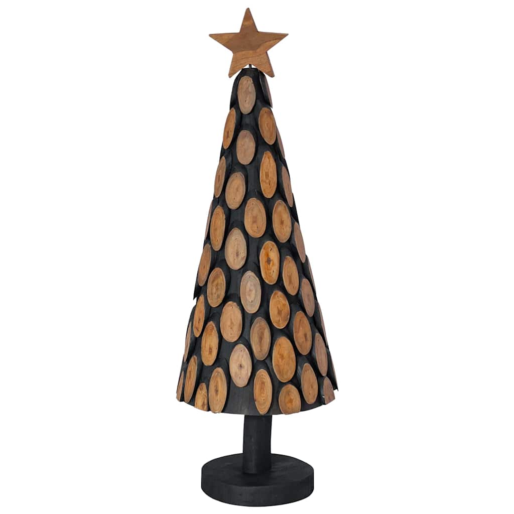 Albero di Natale Marrone 90 cm Legno massello di teak | homemem39