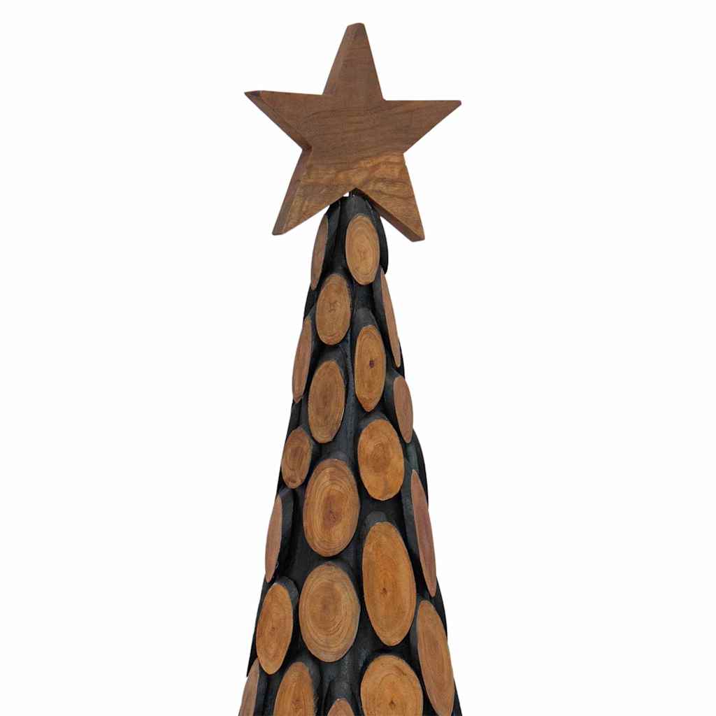 Albero di Natale Marrone 120 cm Legno massello di teak | homemem39