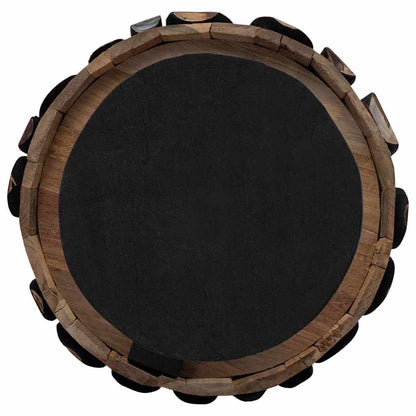 Albero di Natale Marrone 120 cm Legno massello di teak | homemem39