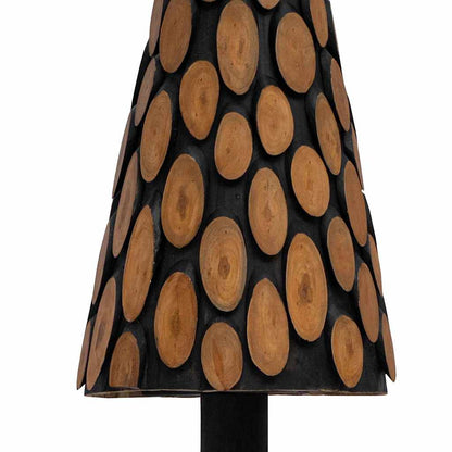 Albero di Natale Marrone 150 cm Legno massello di teak