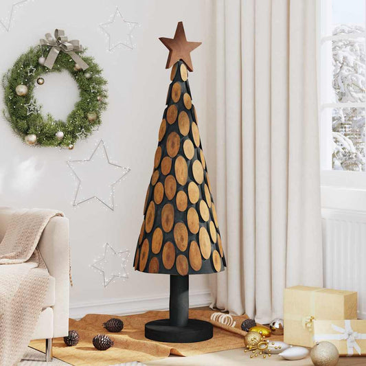 Albero di Natale Marrone 149 cm Legno massello di teak | homemem39