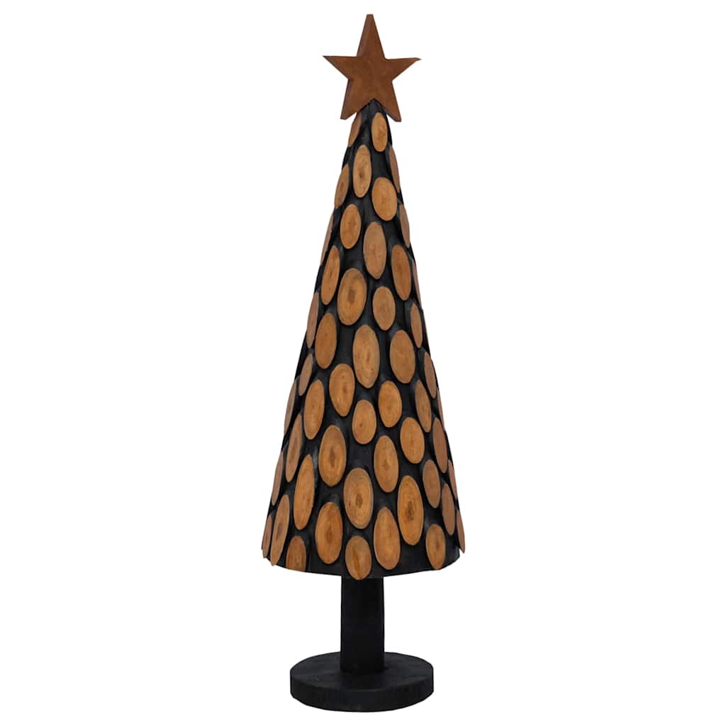 Albero di Natale Marrone 150 cm Legno massello di teak
