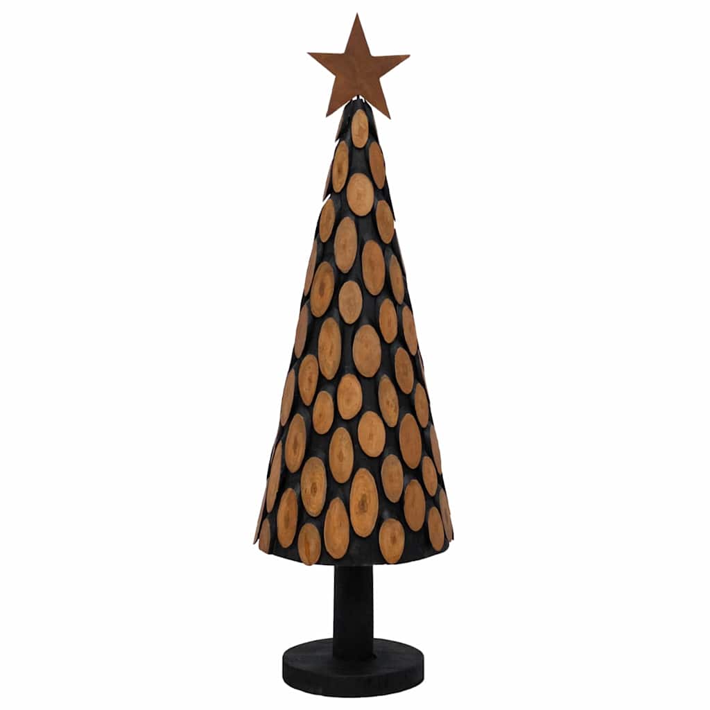 Albero di Natale Marrone 150 cm Legno massello di teak