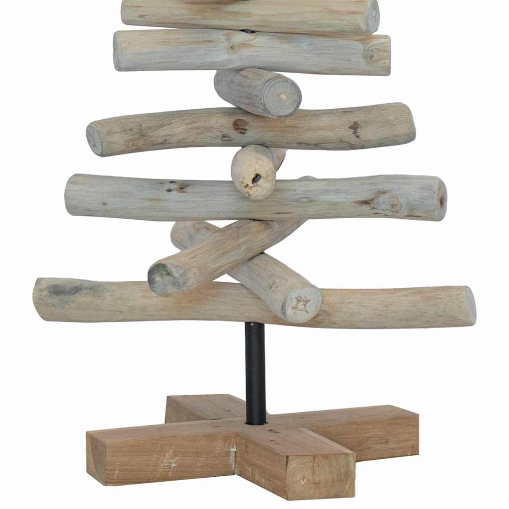 Albero di Natale Marrone 60 cm Legno massello di teak | homemem39