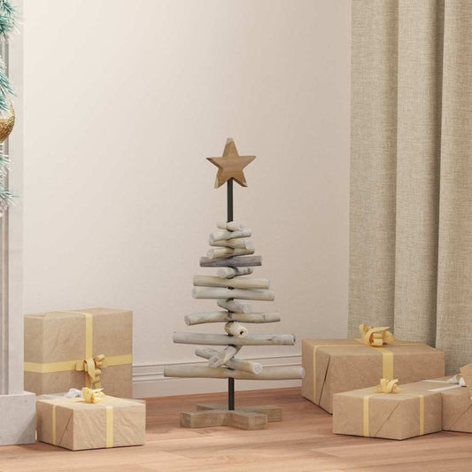 Albero di Natale Marrone 60 cm Legno massello di teak | homemem39