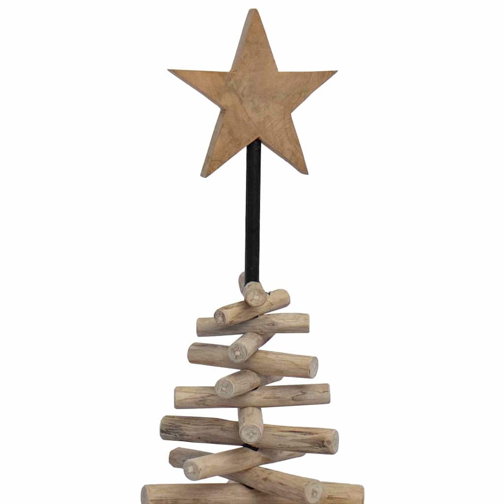Albero di Natale Marrone 120 cm Legno massello di teak | homemem39