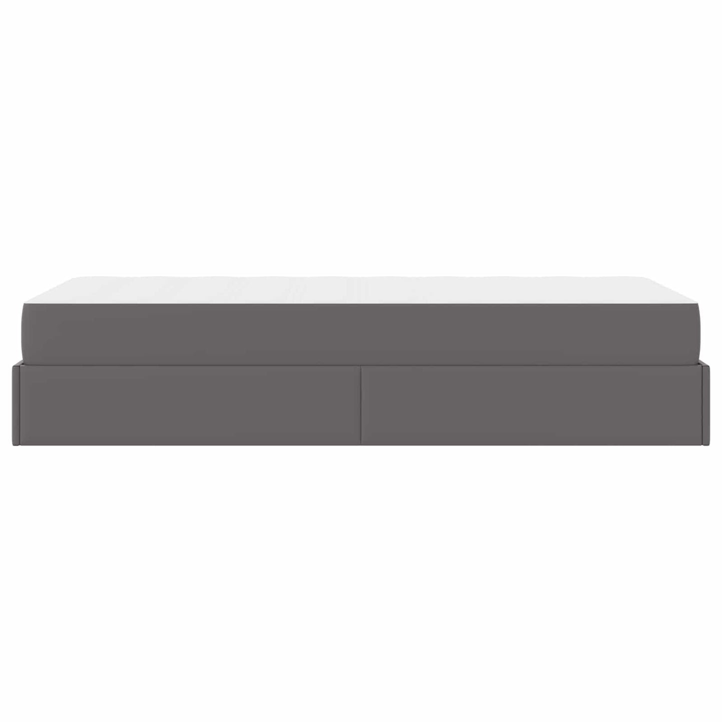 Struttura letto con materasso Altro 2 pcs Grigio PVC | homemem39
