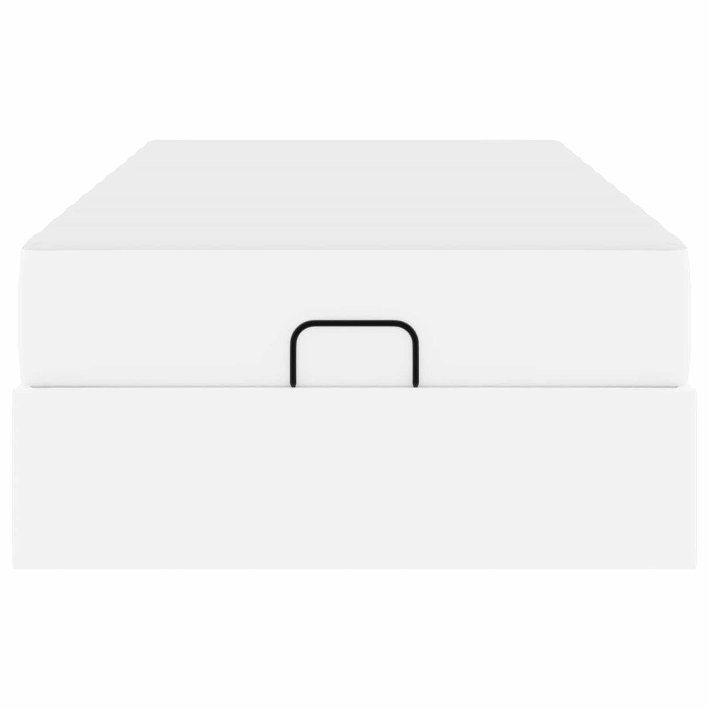 Struttura letto con materasso Altro 2 pcs Bianco PVC | homemem39