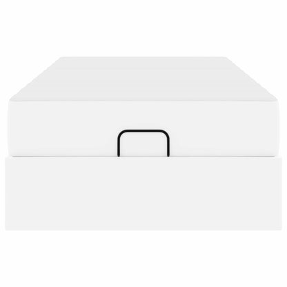 Struttura letto con materasso Altro 2 pcs Bianco PVC | homemem39