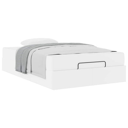 Struttura letto con materasso Altro 2 pcs Bianco PVC | homemem39