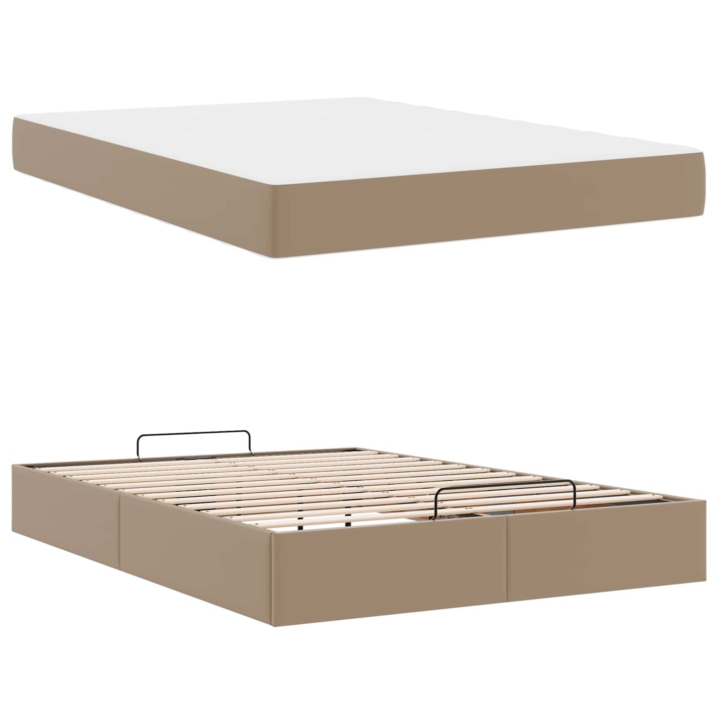 Struttura letto con materasso Altro 2 pcs Tanno PVC | homemem39