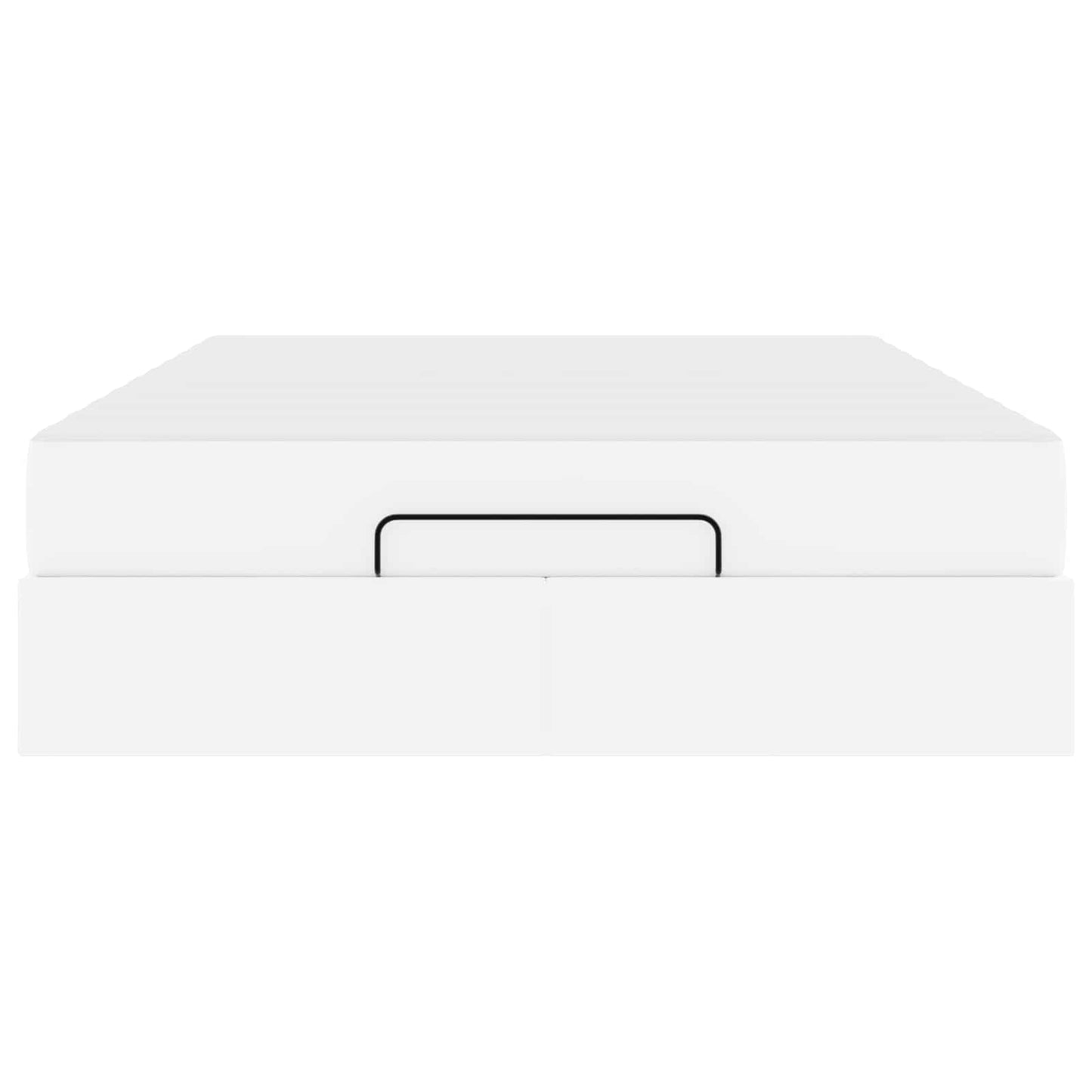 Struttura letto con materasso Altro 2 pcs Bianco PVC | homemem39