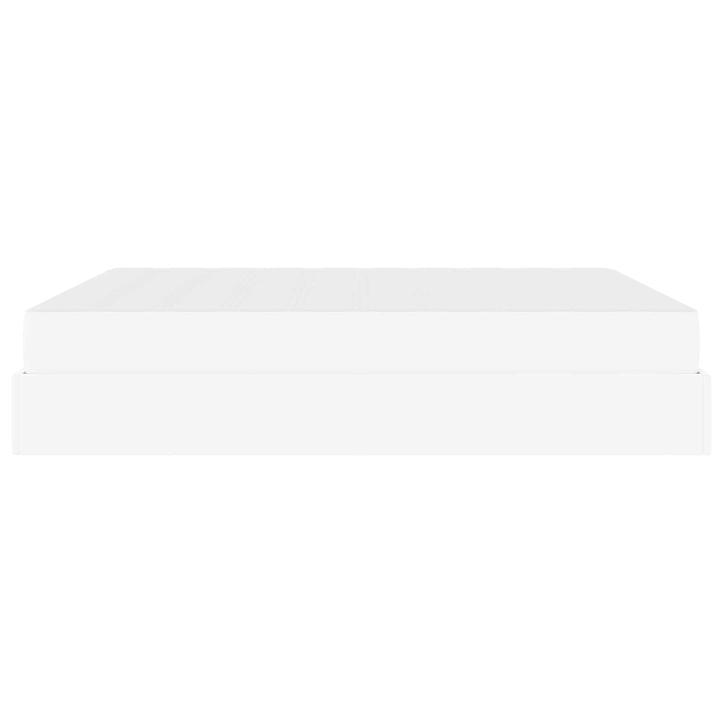 Struttura letto con materasso Altro 2 pcs Bianco PVC | homemem39