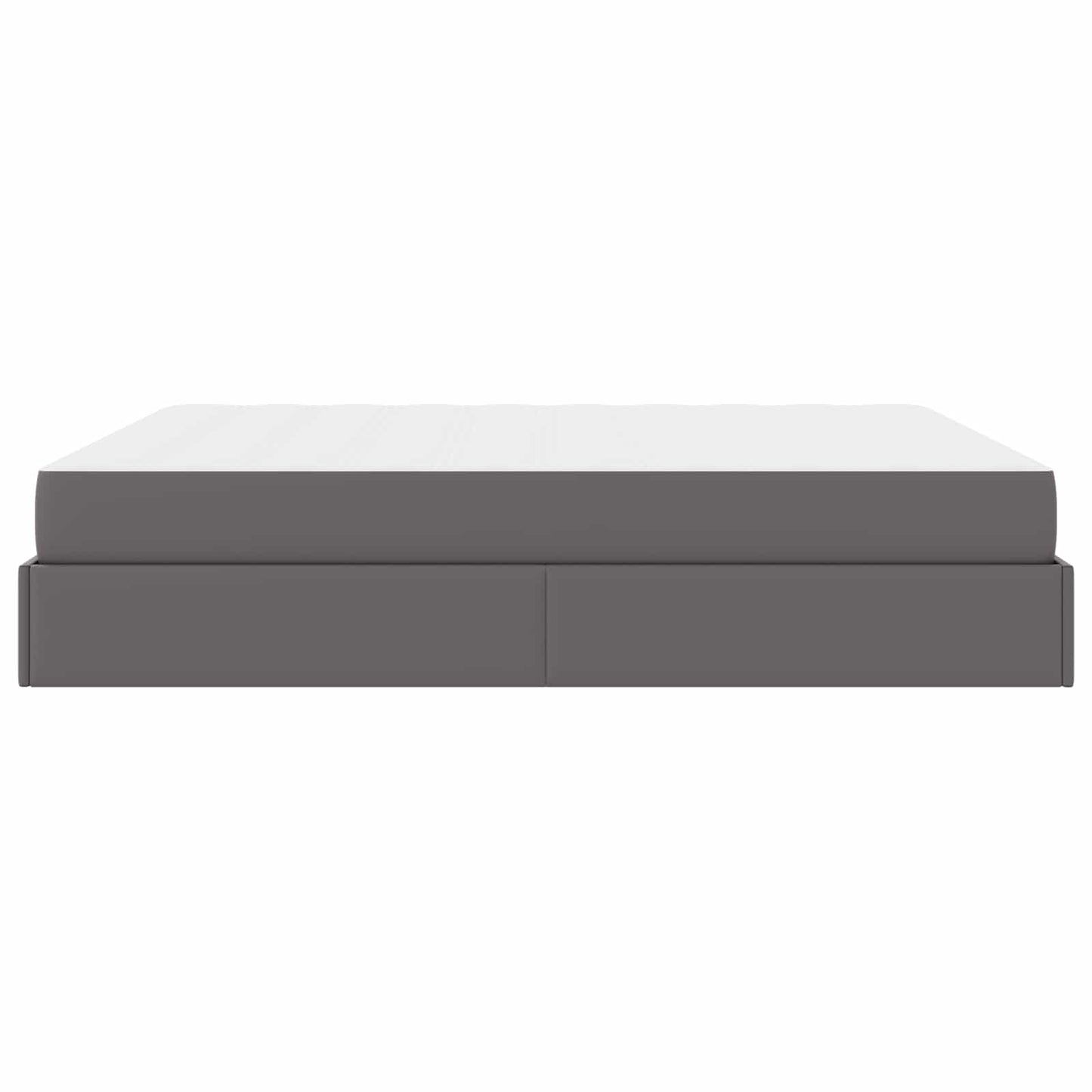 Struttura letto con materasso Altro 2 pcs Grigio PVC | homemem39