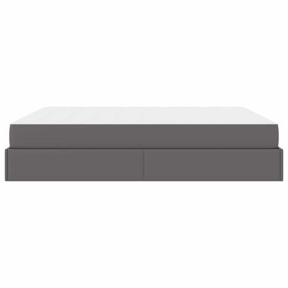 Struttura letto con materasso Altro 2 pcs Grigio PVC | homemem39
