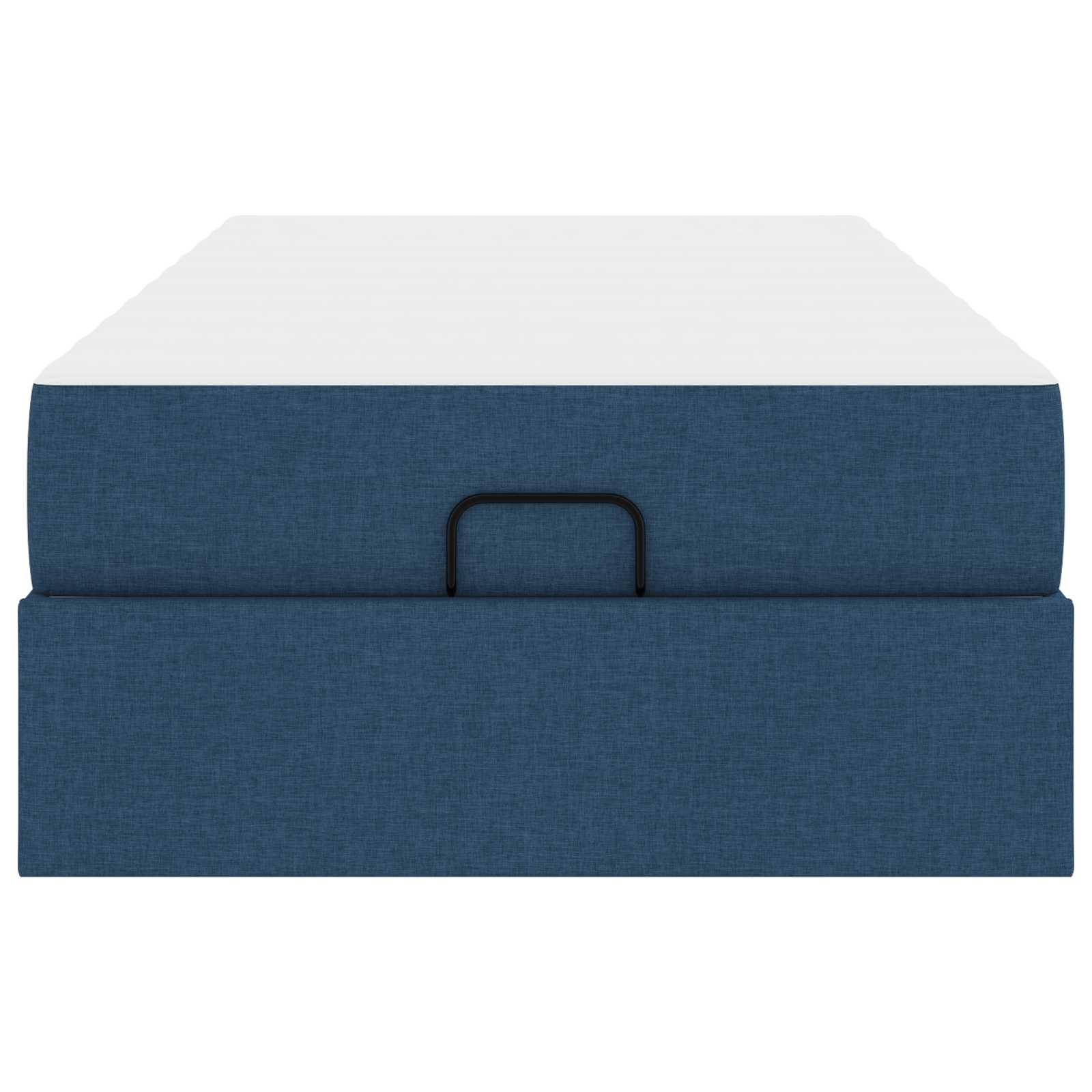 Struttura letto con materasso 2 pcs Blu Tessuto | homemem39