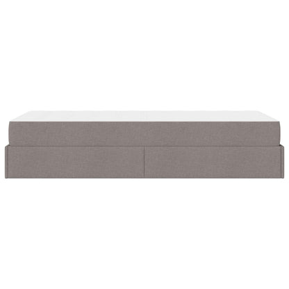 Struttura letto con materasso 2 pcs Talpa Tessuto | homemem39