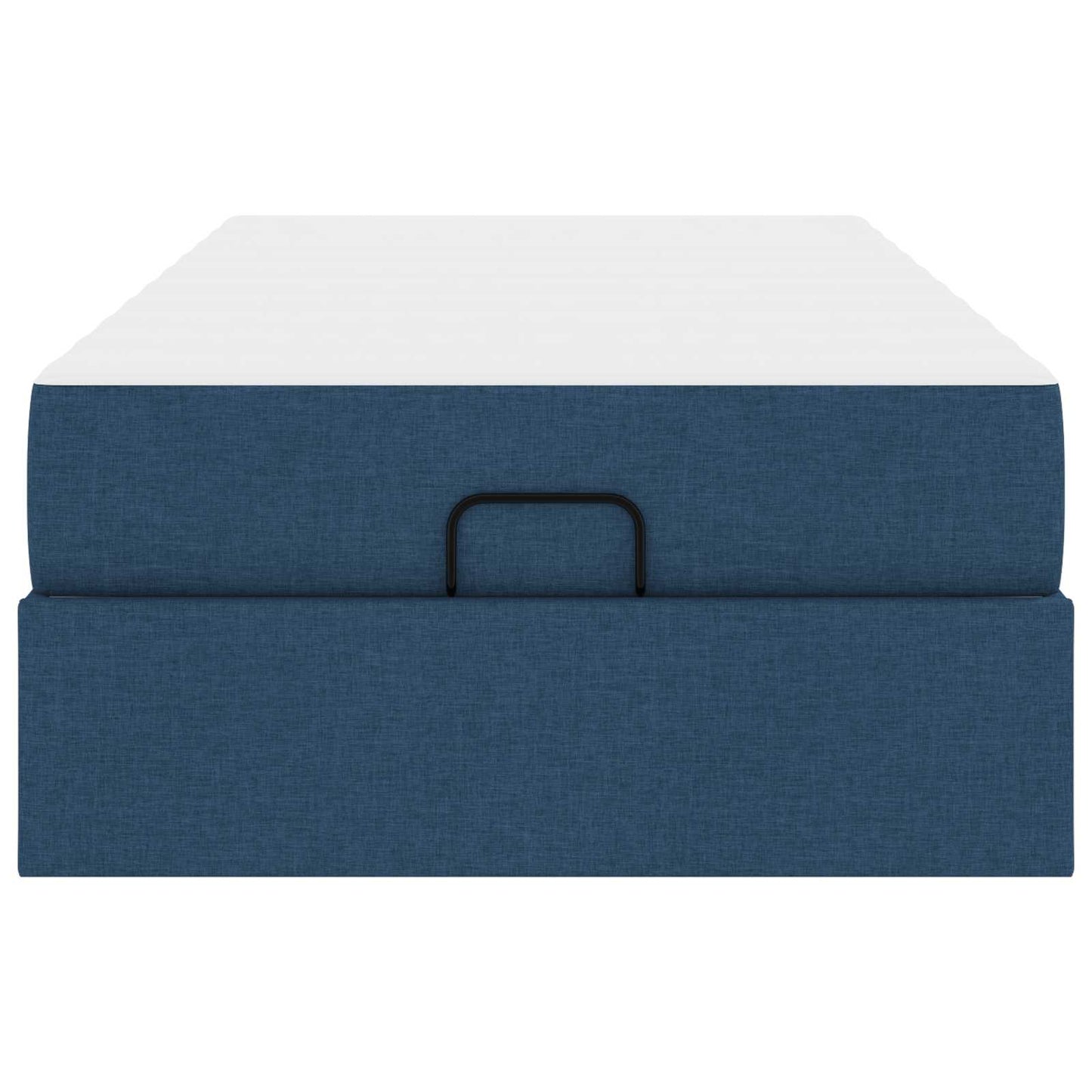 Struttura letto con materasso 2 pcs Blu Tessuto | homemem39