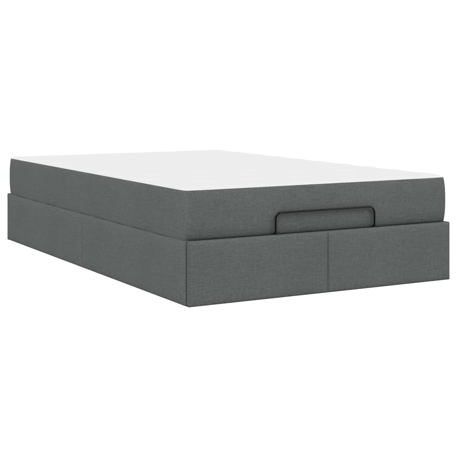 Struttura letto con materasso 2 pcs Grigio Sfumato Tessuto | homemem39