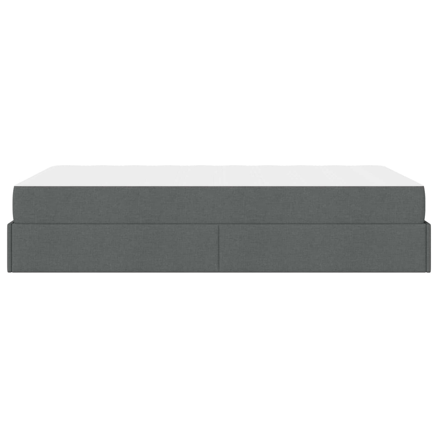 Struttura letto con materasso 2 pcs Grigio Sfumato Tessuto | homemem39