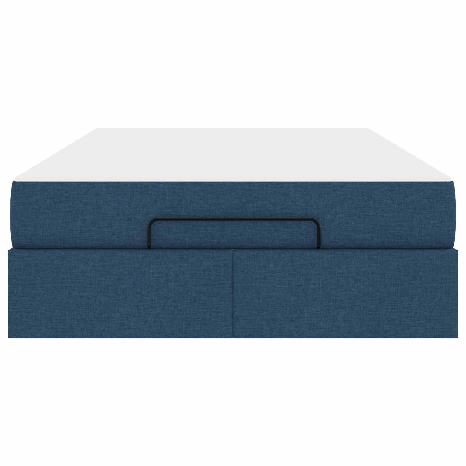 Struttura letto con materasso 2 pcs Blu Tessuto | homemem39