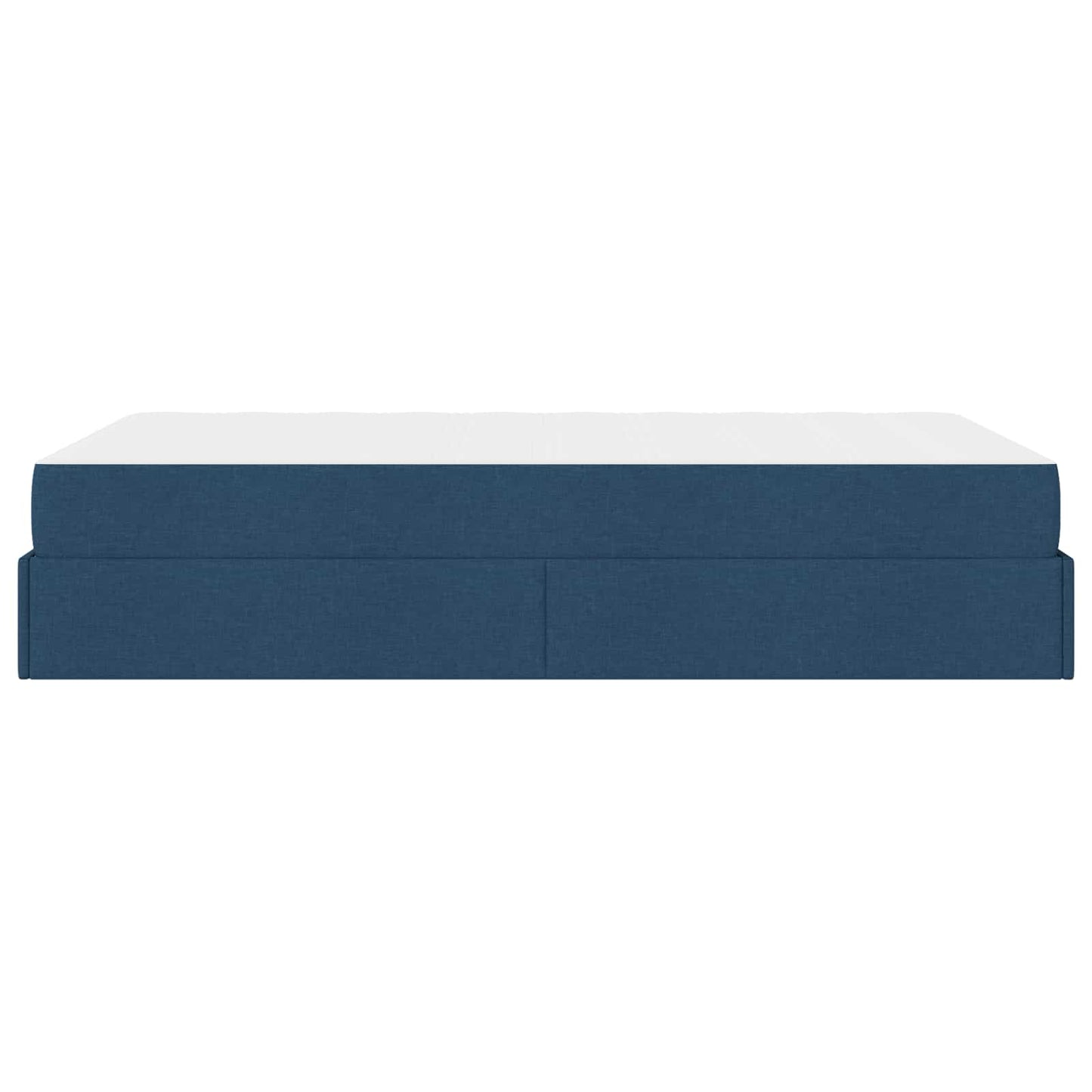 Struttura letto con materasso 2 pcs Blu Tessuto | homemem39