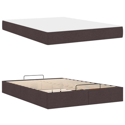 Struttura letto con materasso 2 pz Tanno Tessuto | homemem39