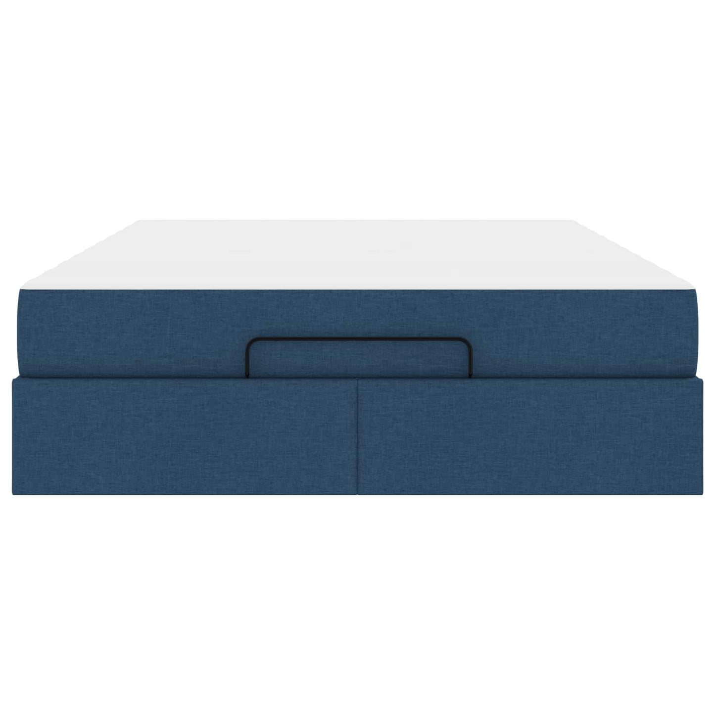 Struttura letto con materasso 2 pcs Blu Tessuto | homemem39