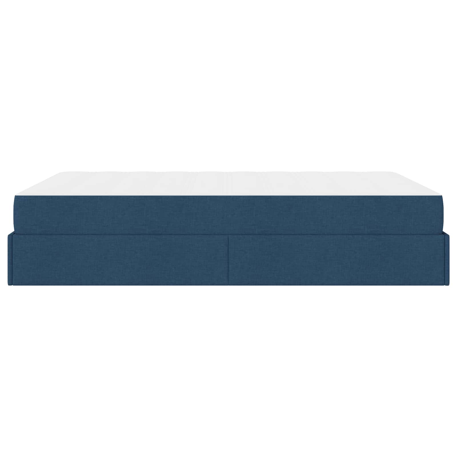 Struttura letto con materasso 2 pcs Blu Tessuto | homemem39