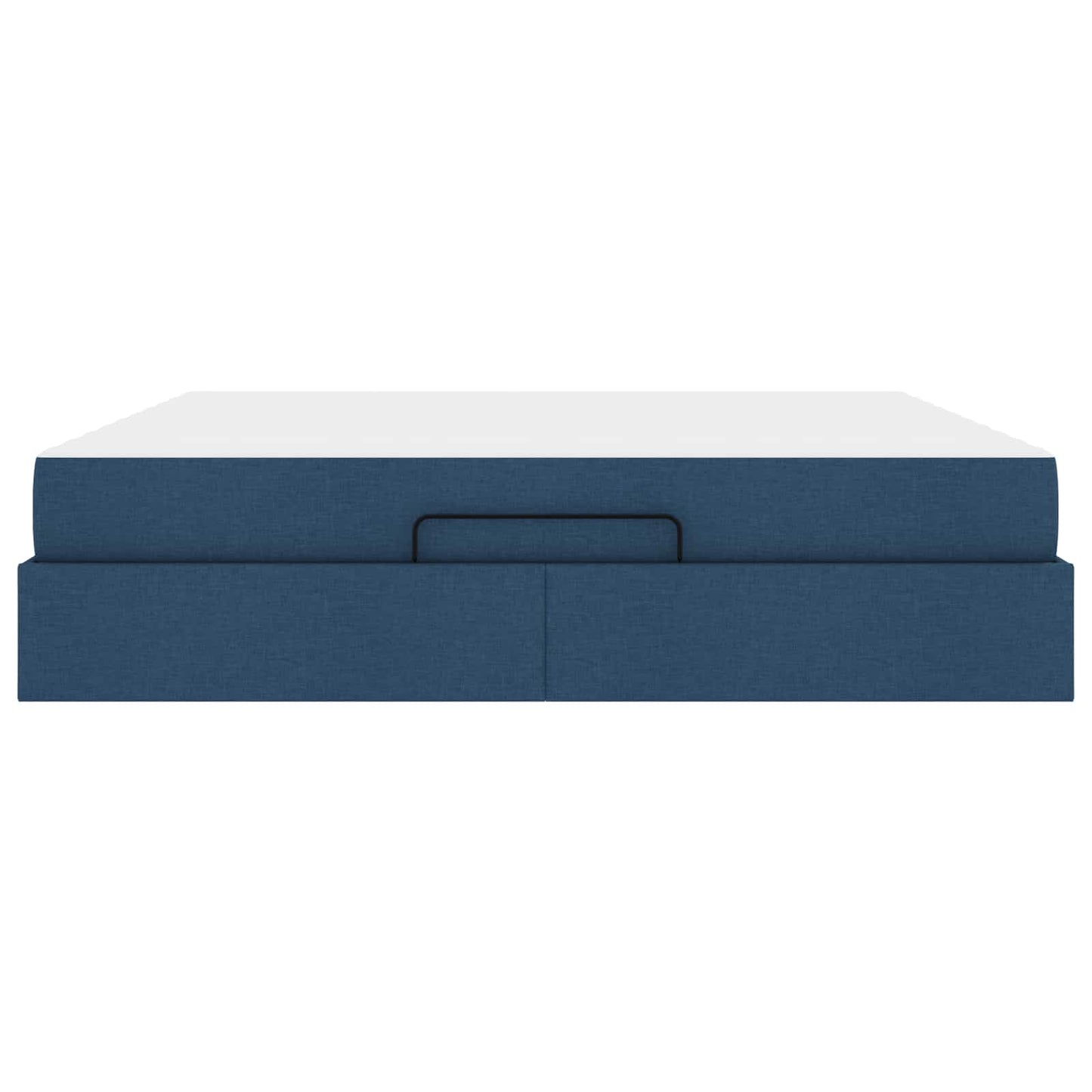 Struttura letto con materasso 2 pcs Blu Tessuto | homemem39