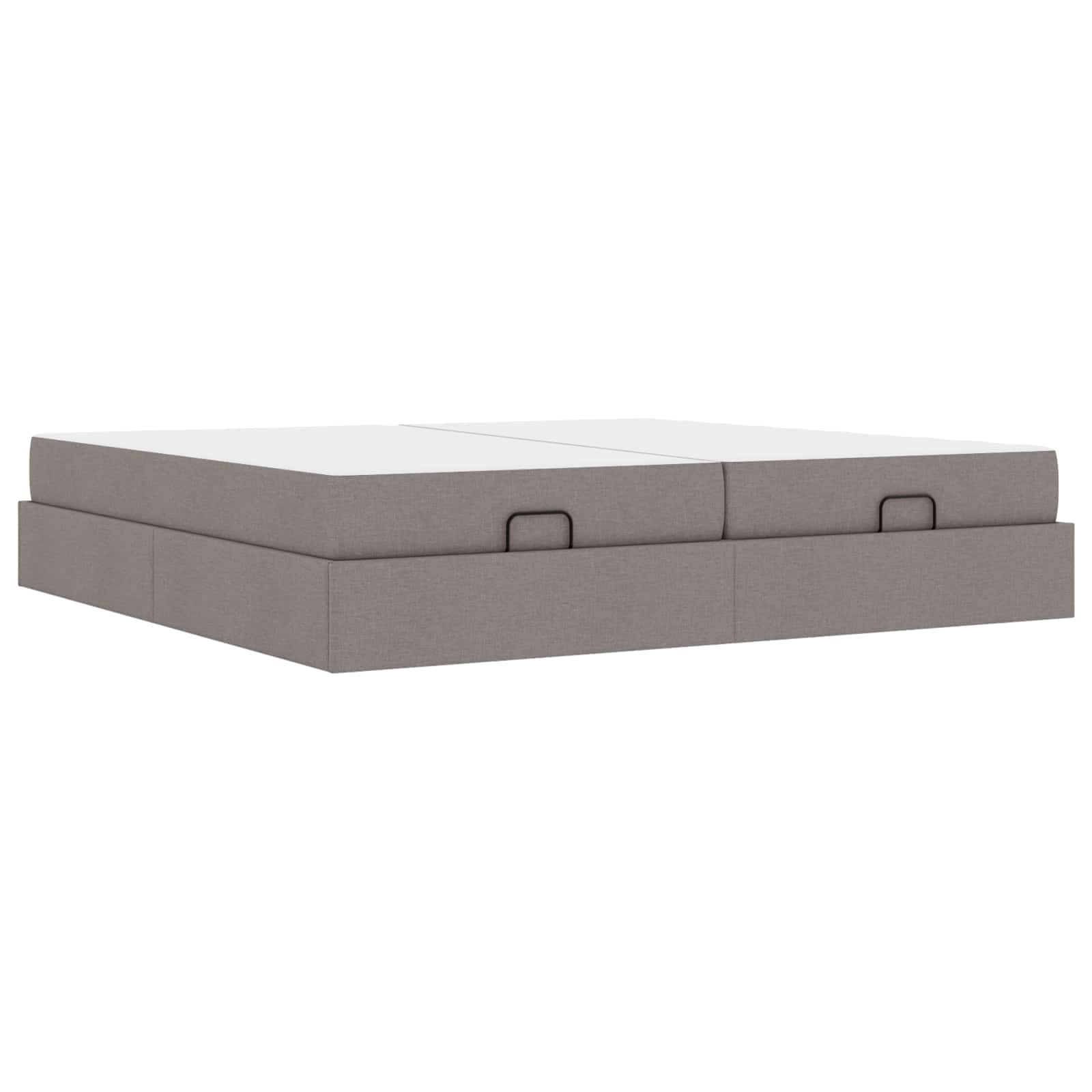 Struttura letto con materasso 2 pz Talpa Tessuto | homemem39