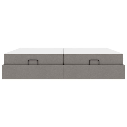 Struttura letto con materasso 2 pz Talpa Tessuto | homemem39